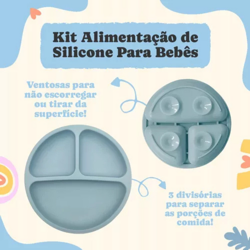 PAPA-TUDO KIT - Baby Food Introduction Premium Silicone Utensils