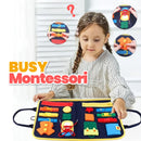 BUSY BOOK - Montessori Folder against Screens