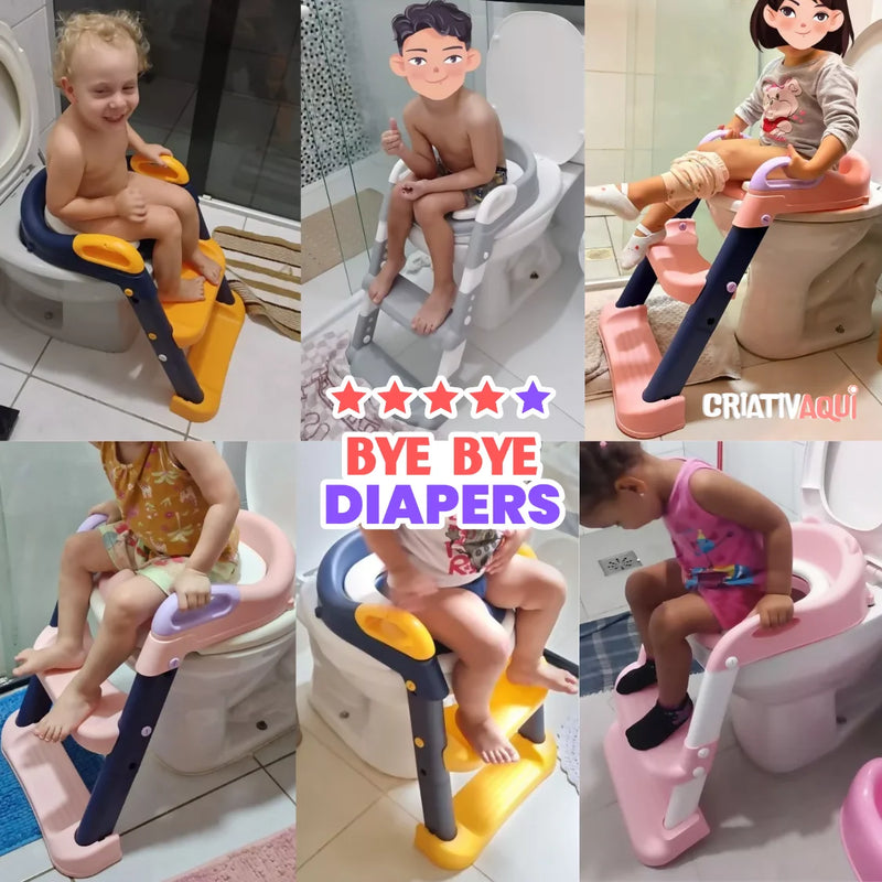 Criativaqui's Potty Training Seat and Independence for Little Ones