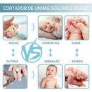 CuidaBem Baby – 6-in-1 Electric Manicure Kit for Babies