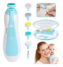 CuidaBem Baby – 6-in-1 Electric Manicure Kit for Babies