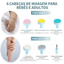 CuidaBem Baby – 6-in-1 Electric Manicure Kit for Babies