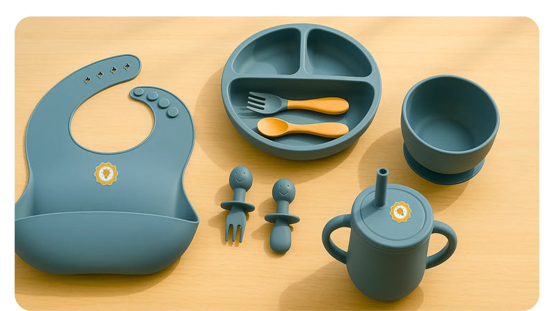 PAPA-TUDO KIT - Baby Food Introduction Premium Silicone Utensils